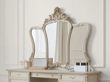 TIMELESS 2047 - Framed wall-mounted silver leaf mirror by SCAPPINI & C - view 2